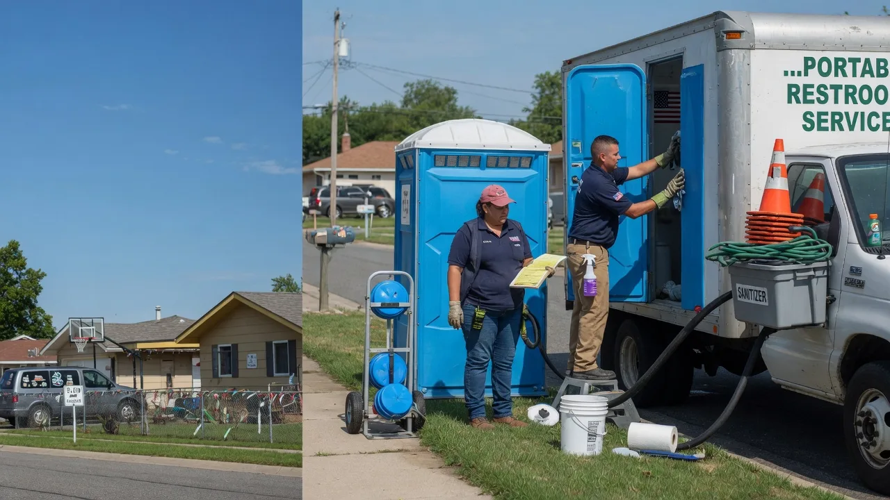 Portable Toilet Rental in Rushville, IN near me